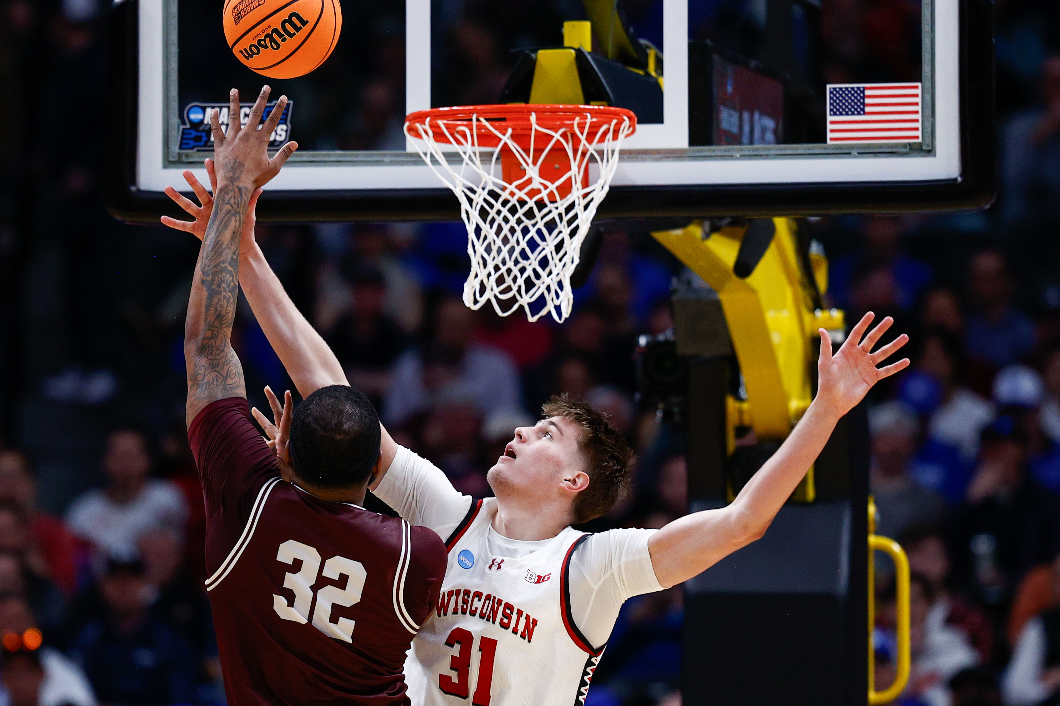 Wisconsin's Nolan Winter will look for a breakout season in 2025-26. (Photo Credit: IMAGN)